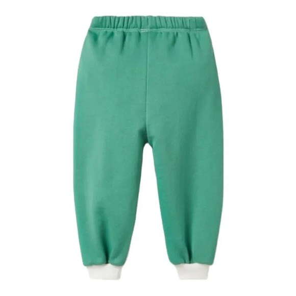 ZARA Kids | Ecru-Green | SNOOPY PEANUTS™ COLORBLOCK JOGGER PANTS - Picture 2 of 10